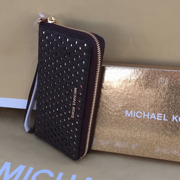 🌹🌟LAst #1🌹Michael Kors Giftables Wallet Brown🌹 - Picture 4 of 6